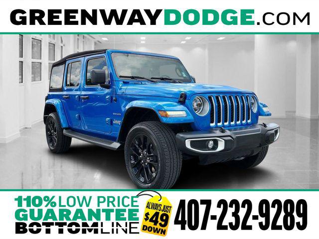 2021 Jeep Wrangler 4xe Unlimited Sahara 4x4