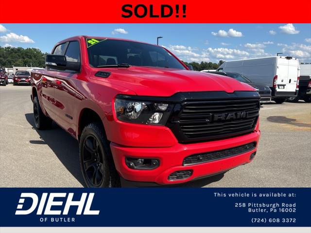 2021 RAM 1500 Big Horn Crew Cab 4x4 57 Box