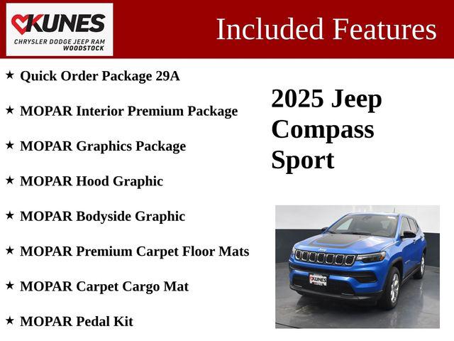 2025 Jeep Compass COMPASS SPORT 4X4