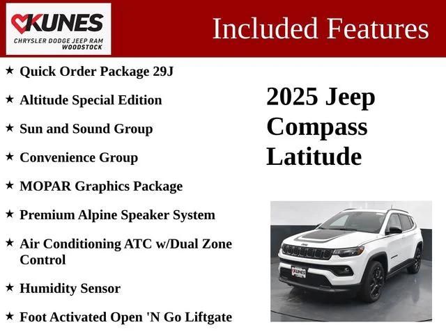 2025 Jeep Compass COMPASS LATITUDE 4X4