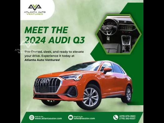 2024 Audi Q3 Premium 45 TFSI S line quattro Tiptronic