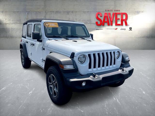 2022 Jeep Wrangler Unlimited Sport S 4x4