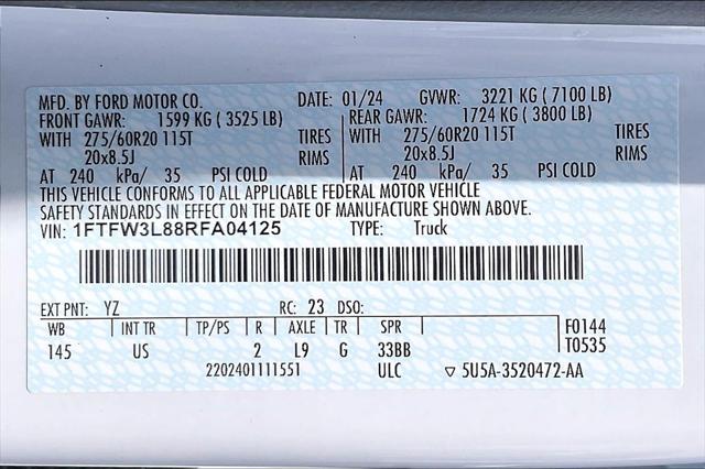 New 2024 Ford F-150 For Sale in OLIVE BRANCH, MS
