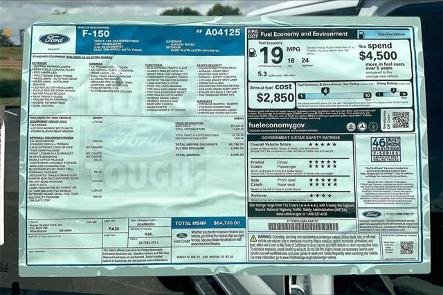 New 2024 Ford F-150 For Sale in OLIVE BRANCH, MS