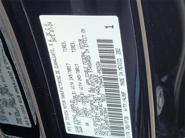 2024 Toyota Tacoma SR5