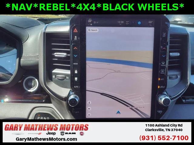 2025 RAM Ram 1500 RAM 1500 REBEL CREW CAB 4X4 57 BOX