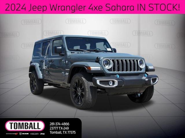 2024 Jeep Wrangler 4xe WRANGLER 4-DOOR SAHARA 4xe