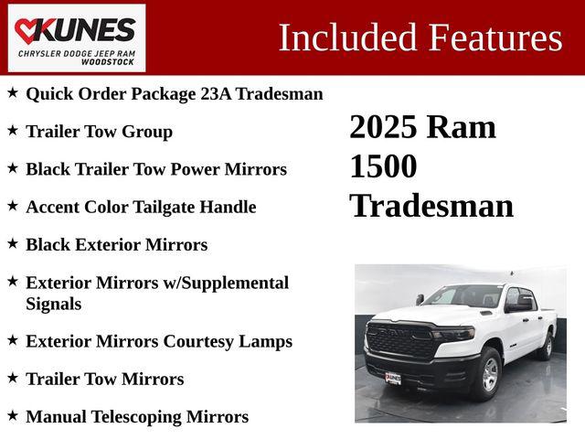 2025 RAM Ram 1500 RAM 1500 TRADESMAN CREW CAB 4X4 57 BOX