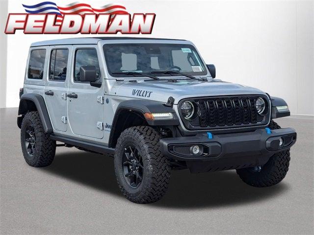 2024 Jeep Wrangler 4xe WRANGLER 4-DOOR WILLYS 4xe