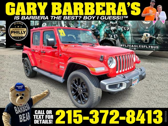 2021 Jeep Wrangler 4xe Unlimited Sahara 4x4