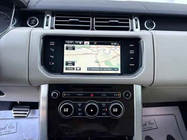 2015 Land Rover Range Rover 5.0L V8 Supercharged Autobiography