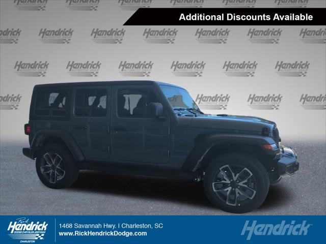 2024 Jeep Wrangler 4xe WRANGLER 4-DOOR SPORT S 4xe