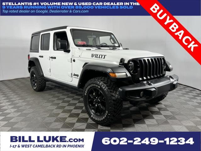 2021 Jeep Wrangler Unlimited Willys 4x4