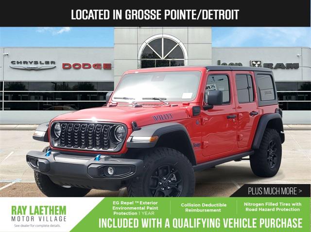 2024 Jeep Wrangler 4xe WRANGLER 4-DOOR WILLYS 4xe