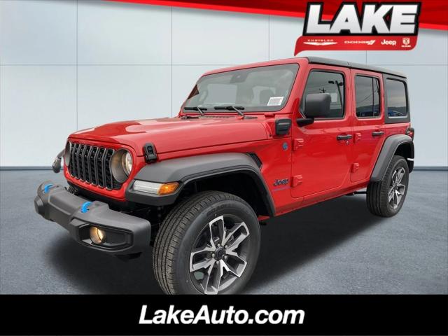 2024 Jeep Wrangler 4xe WRANGLER 4-DOOR SPORT S 4xe