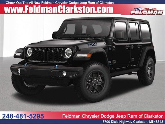 2024 Jeep Wrangler 4xe WRANGLER 4-DOOR WILLYS 4xe