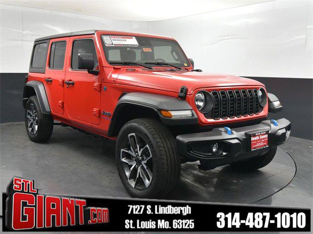 2024 Jeep Wrangler 4xe WRANGLER 4-DOOR SPORT S 4xe