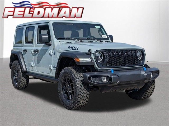 2024 Jeep Wrangler 4xe WRANGLER 4-DOOR WILLYS 4xe