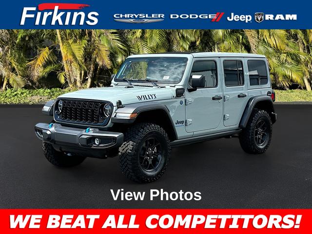 2024 Jeep Wrangler 4xe WRANGLER 4-DOOR WILLYS 4xe