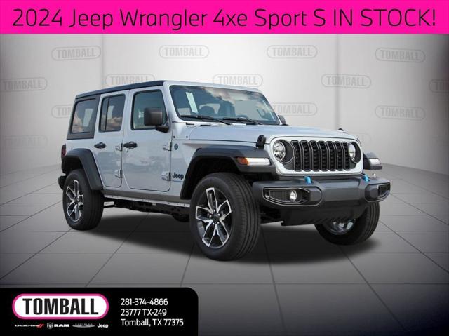 2024 Jeep Wrangler 4xe WRANGLER 4-DOOR SPORT S 4xe