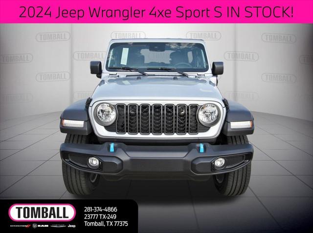 2024 Jeep Wrangler 4xe WRANGLER 4-DOOR SPORT S 4xe