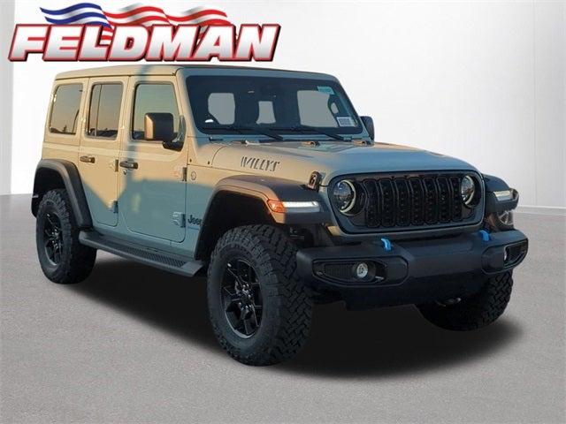 2024 Jeep Wrangler 4xe WRANGLER 4-DOOR WILLYS 4xe