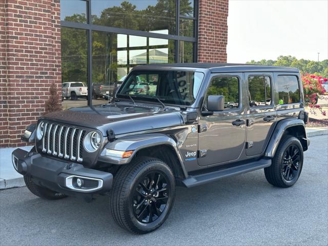 2021 Jeep Wrangler 4xe Unlimited Sahara 4x4 for sale in Oxford, NC