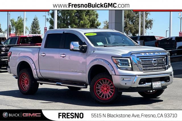 2020 Nissan Titan Crew Cab SL 4x4 for sale in Fresno, CA
