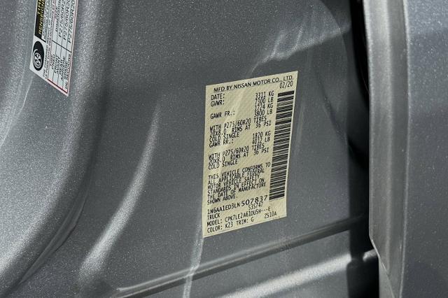 2020 Nissan Titan Crew Cab SL 4x4