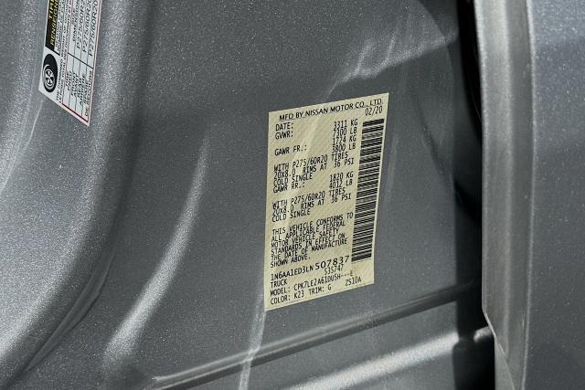 2020 Nissan Titan Crew Cab SL 4x4