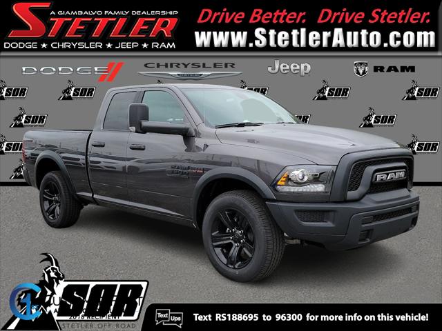 2024 RAM Ram 1500 Classic RAM 1500 CLASSIC WARLOCK QUAD CAB 4X4 64 BOX