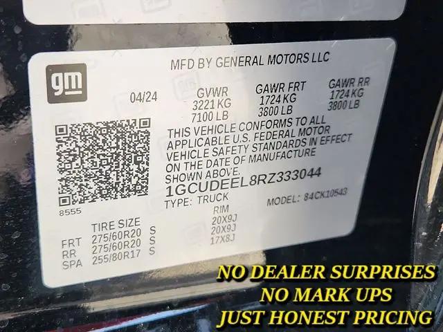 2024 Chevrolet Silverado 1500 4WD Crew Cab Short Bed RST