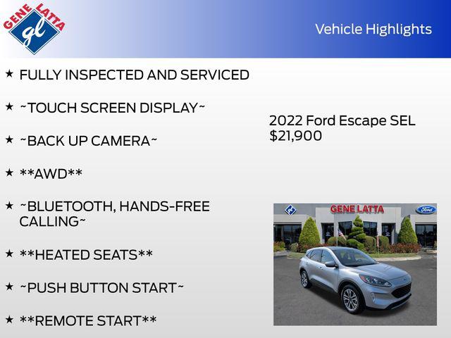 2022 Ford Escape SEL