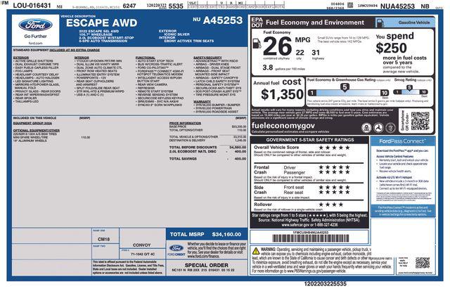 2022 Ford Escape SEL