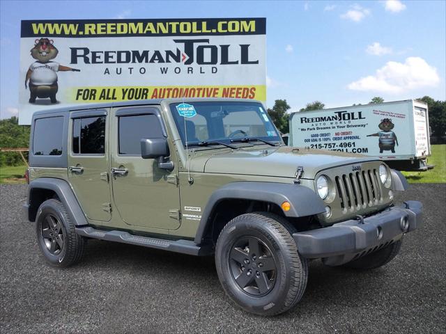 2016 Jeep Wrangler Unlimited Sport