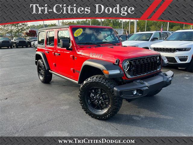 2024 Jeep Wrangler WRANGLER 4-DOOR WILLYS