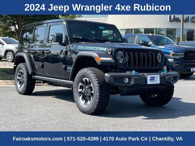 2024 Jeep Wrangler 4xe WRANGLER 4-DOOR RUBICON 4xe