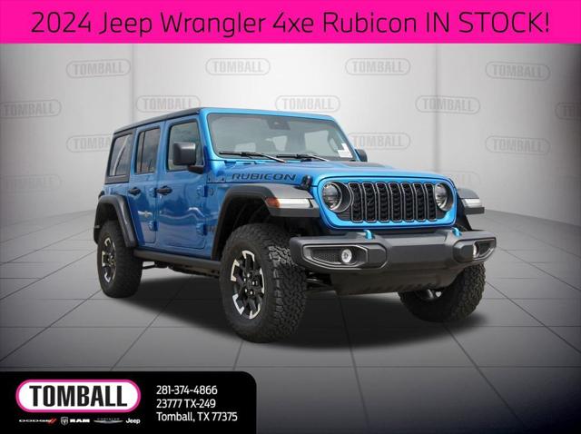 2024 Jeep Wrangler 4xe WRANGLER 4-DOOR RUBICON 4xe