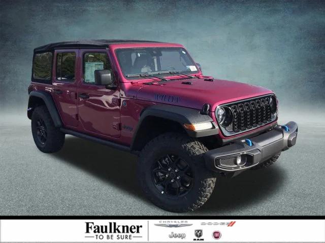 2024 Jeep Wrangler 4xe WRANGLER 4-DOOR WILLYS 4xe