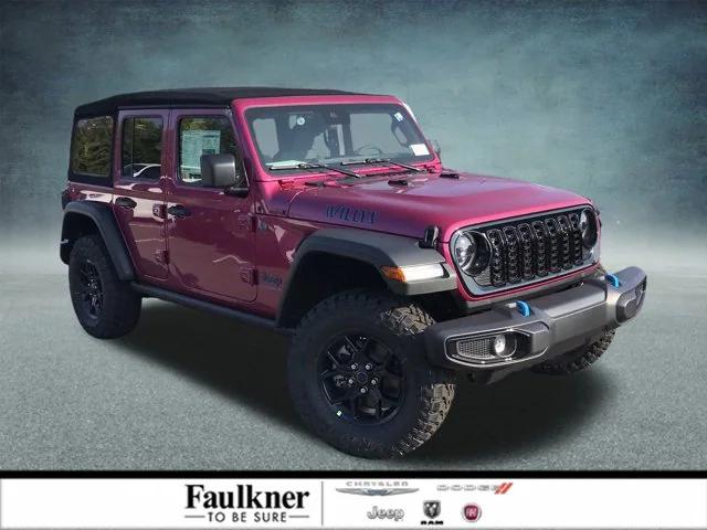 2024 Jeep Wrangler 4xe WRANGLER 4-DOOR WILLYS 4xe