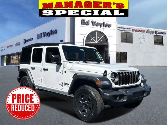 2024 Jeep Wrangler WRANGLER 4-DOOR SPORT