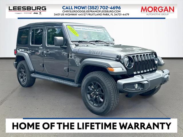 2023 Jeep Wrangler 4-Door Willys 4x4