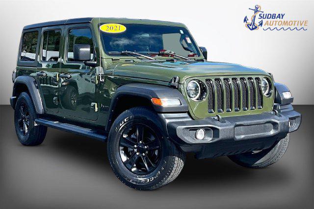 2021 Jeep Wrangler Sport Altitude 4x4 for sale in Gloucester, MA
