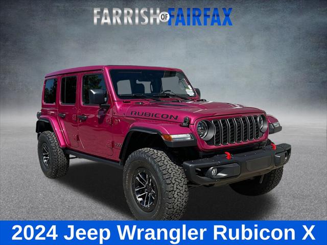 2024 Jeep Wrangler WRANGLER 4-DOOR RUBICON X