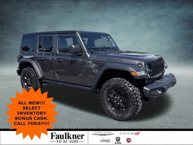 2024 Jeep Wrangler WRANGLER 4-DOOR WILLYS