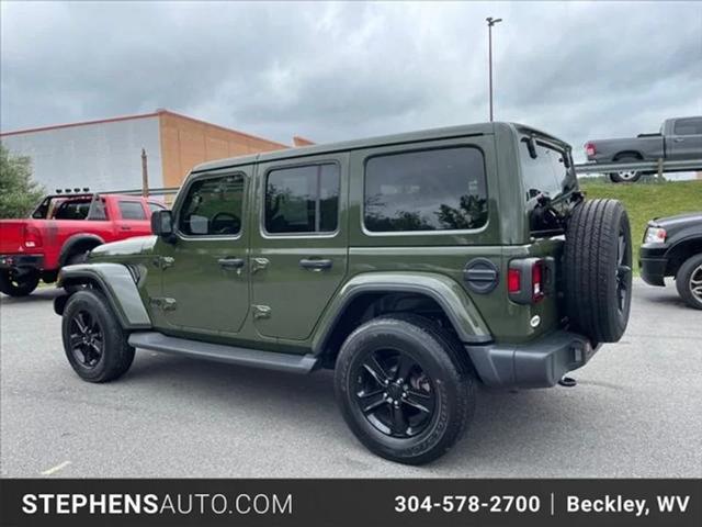 2020 Jeep Wrangler Unlimited Sahara Altitude 4X4