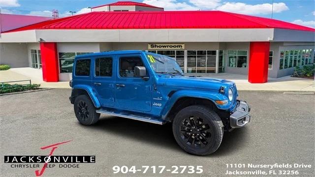 2021 Jeep Wrangler 4xe Unlimited Sahara 4x4