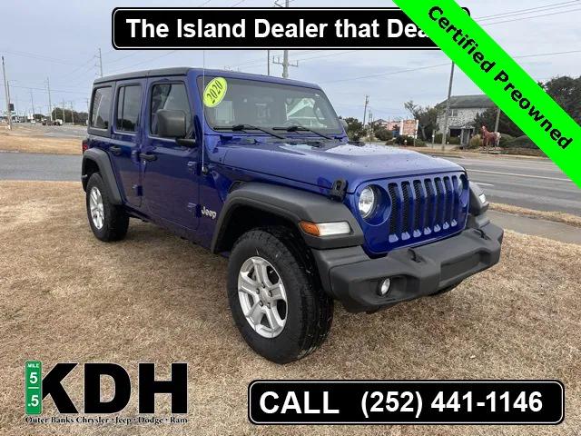 2020 Jeep Wrangler Unlimited Sport S 4X4