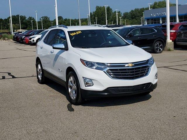 Used 2021 Chevrolet Equinox Premier with VIN 3GNAXXEV5MS167179 for sale in Jackson, MI