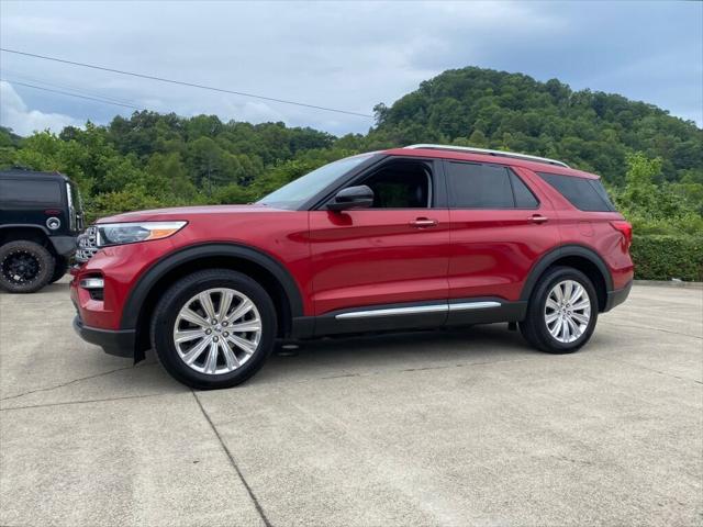 Used 2021 Ford Explorer Limited with VIN 1FMSK8FH0MGB73086 for sale in Pikeville, KY